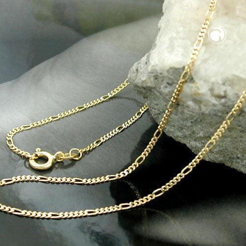 Figarokette 1,6mm 9Kt GOLD - Urban Chains Club