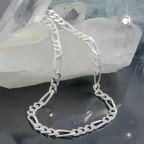 Figarokette Armband 3mm Silber 925 - Urban Chains Club