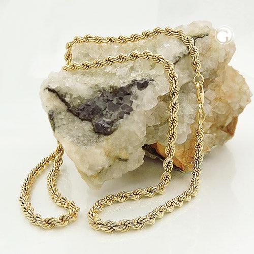 Kordelkette 3,3mm 9Kt GOLD - Urban Chains Club