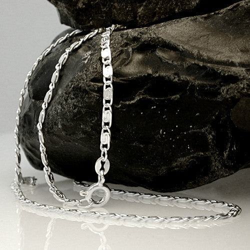 S-Panzerkette 2mm Silber 925 - Urban Chains Club