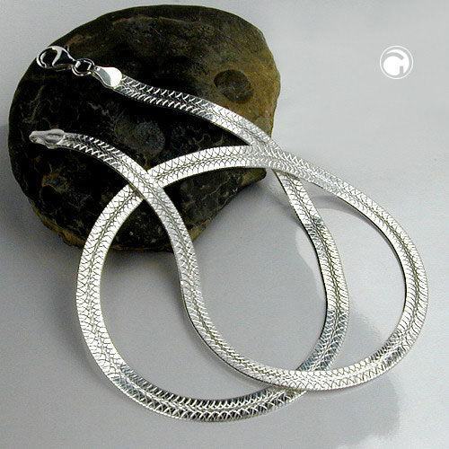 Schlangenkette 5mm flach Silber 925 - Urban Chains Club