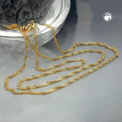 Singapurkette 1,3mm 14Kt GOLD - Urban Chains Club