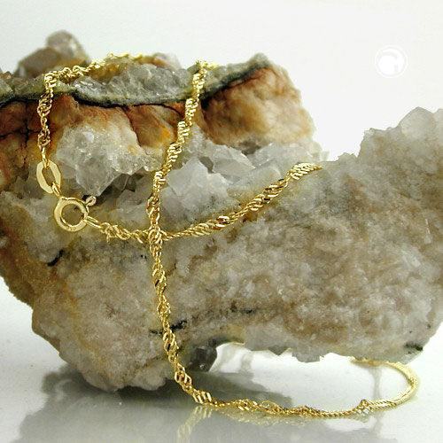 Singapurkette 1,8mm 9Kt GOLD - Urban Chains Club