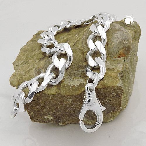 Weitpanzerkette Armband 11mm Silber 925 - Urban Chains Club